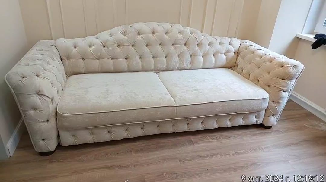 Обивка дивана. Могоча